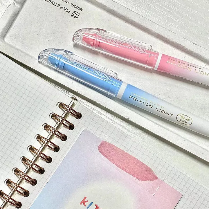 Japanese%20PILOT%20Highlighters%20Erasable%20Natural%20Color%20SFL-10SL%20Marker%20Pen%20Color%20Frixion%20Student%20Soft%20Light%20Color%20Note%20Taking%20Pen%20Amour%20zii%20-%20Image%205