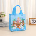 Non-Woven Fabric Easter Non-Woven Bag Cute Cartoon Rabbit Gift Packaging Bag Printed Handbag for Easter Gifts Children'S Parties Shopping Bag Promotional Giveaways Festive Celebrations. 