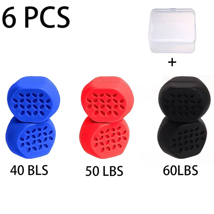 6pcs%2040/50/60Lbs%20Jaw%20Exerciser%20Redefine%20Jawline%20Trainer%20Double%20Chin%20Jawliner%20Facial%20Chew%20Bite%20Muscle%20Anti-stress%20Fitness%20Ba%20-%20Image%204