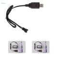 Battery USB Charger Cable 7.4V 3 Pin for RC Helicopters. 