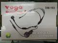 Yoga Headset Headgear Microphone - Mic -Dm-193 - Black. 