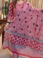 Exclusive Cotton Unstitched Skin Print High Quality Three Piece For Women. 