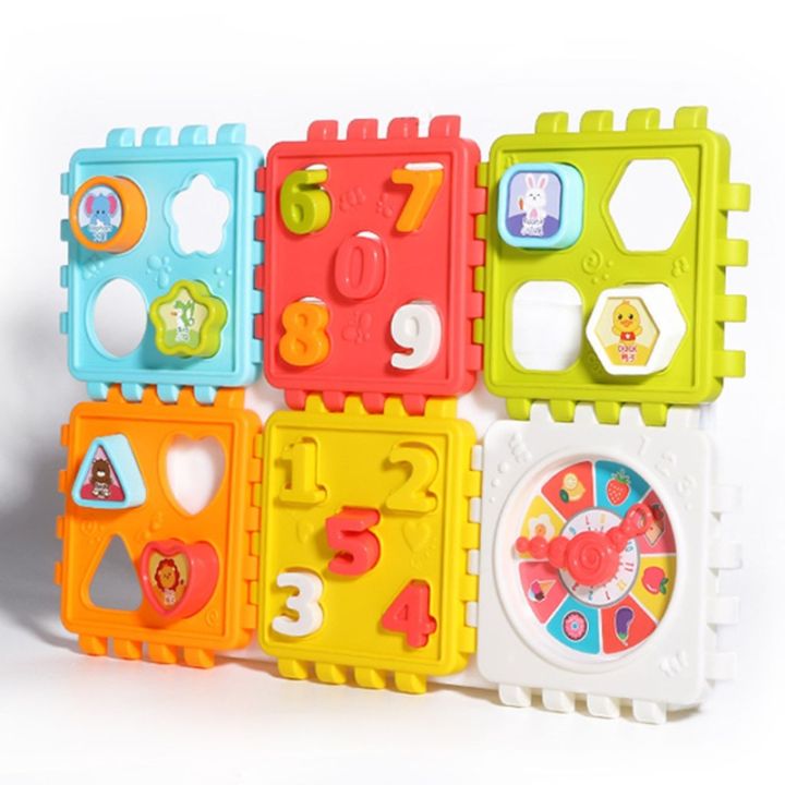 KING%20Boys%20Girls%20Montessori%20Education%20Toys%20Early%20Learning%20Toy%20Developmental%20Baby%20Toy%20Stacking%20Blocks%20Interactive%20Plastic%20Board%20-%20Image%208