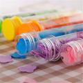 Travel Soft Paper Soap Flower Design Tube Shape Bottle (Pack of 1). 