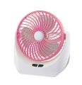 JY SUPER Portable Led Light With Mini Fan Charging Protection Strong Wind Fan With USB Port - Rechargeable Mini Fan. 