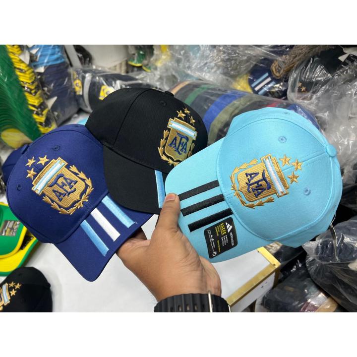 Argentina Three Star Cotton Baseball Cap For Men