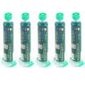 MECHANIC UV-H900 900 10cc Green UV Curing Solder Ink Solder Paste Flux Green UV Light Curing B G A P C B Paint Prevent Solder Ink Welding Oil UV Light-Cured Solder.