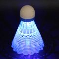 【Best Price Guaranteed】 Racket Sports Light-up LED Badminton Glowing Lighting Balls Luminous Badminton Balls Lightweight Nylon Lighting Shuttlecocks Outdoor Game.