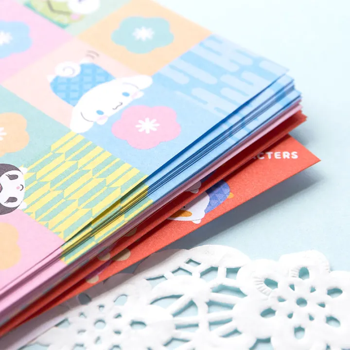 Sanrio%20Hello%20Kitty%20My%20Melody%20Cute%20Handmade%20Paper%20Cutting%20Cartoon%20Little%20Twin%20Stars%20Kindergarten%20Diy%20Colored%20Paper%20Children%20Gifts%20-%20Image%204