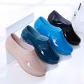 Low-Top Waterproof Shoes Shallow Mouth Rain Shoes Rain Boots Korean Floral Home Rubber Shoes Crystal Shoe Cover Women's Short Fashion. 