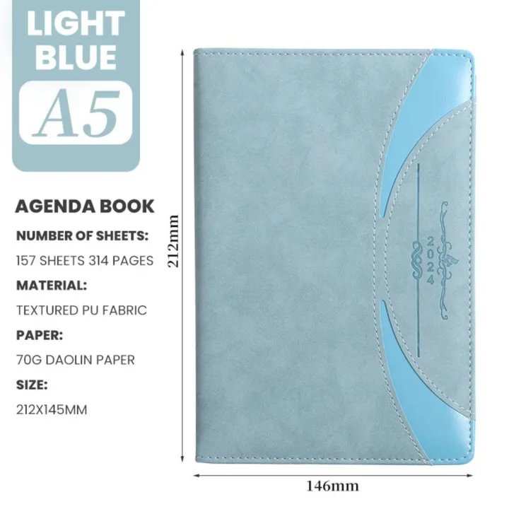 A4%20size%20notebook%20Spanish%20notebook%20Practical%20and%20efficient%20Full%20year%20daily%20planner%20Paperback%20notepad%20Full%20English%20Calendar%20-%20Image%207