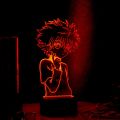 Anime Hunter X Hunter Killua Figure 3d Night Lamp for Kids Child Bedroom Decor Nightlight Manga Gift Night Light table lamp.