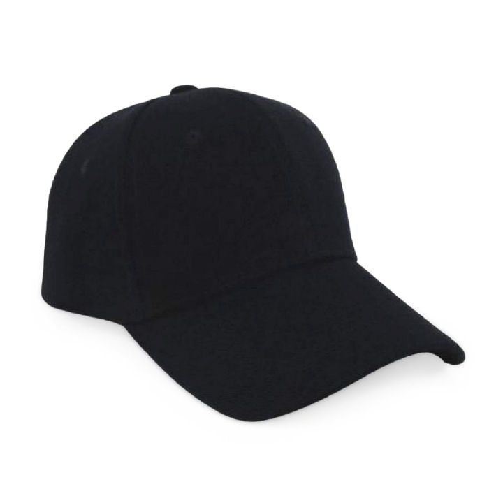 Black Denim Cap for Men