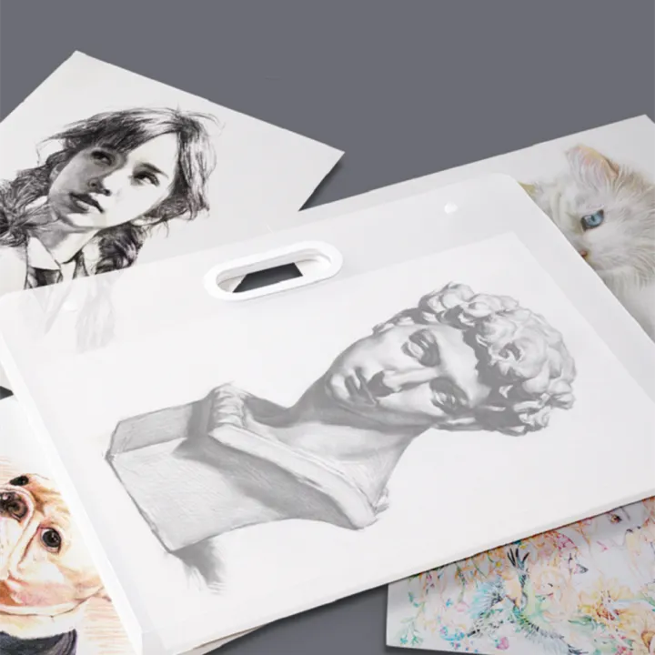 Plastic%204K%20Picture%20Album%20Good%20Quality%20Transparent%20Manuscript%20Art%20ColleCtion%20Storage%208K%20Sketch%20Book%20for%20Picture%20Album%20File%20-%20Image%207