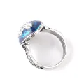 Hot Vintage Damon Stefan Salvatore Sun Family Vampire Diaries Crest Rings Metal Silver Mens Rings. 