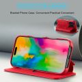 (New) For iPhone 16 Pro Max LC.IMEEKE Hon Ancient Series Flip Leather Phone Case.