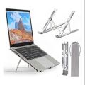 (Gadgetdream ) Laptop Stand Creative Folding Storage Bracket Adjustable Foldable Laptop Stand Non-Slip Desktop Notebook Holder - Laptop Table. 