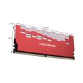Coolmoon Ra-2 Ram Cooler High Efficiency 5v Argb Memory Module Heat Sink Light Effect Desktop Computer Memory Cooler.