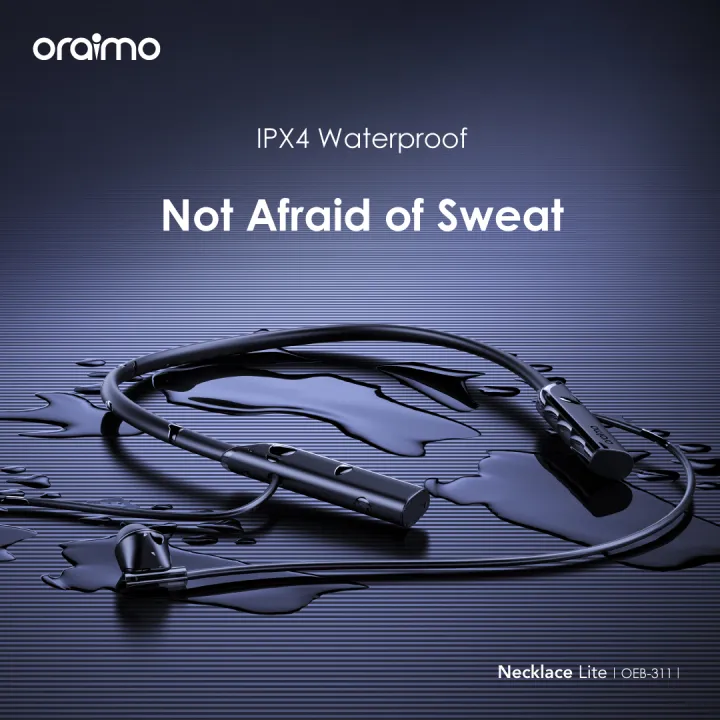 oraimo%20Necklace%20Lite%20(OEB-311)%20Call%20Vibration%20Wireless%20Earphones%20light%20gold/%20sage%20green/%20mysterious%20blue/%20Black%20-%20Image%203