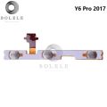 For Huawei Y6 Pro 2017 Y6 Prime Pro 2018 2019 Power On Off Volume Up Down Mute Switch Side Button Key Ribbon Control Flex Cable. 