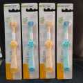 Kiss Clean Three-sided children's toothbrush single pack 2-15 Years.