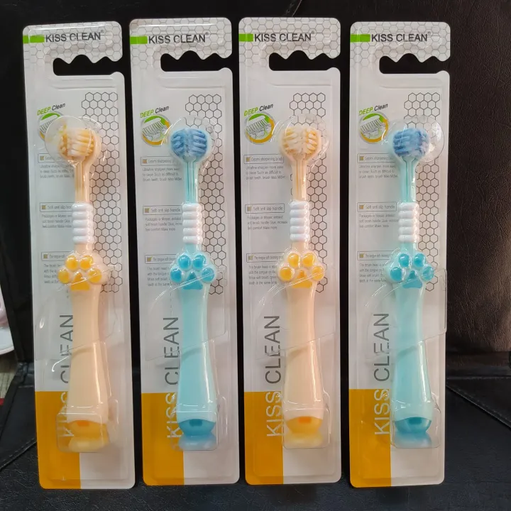 Kiss%20Clean%20Three-sided%20children's%20toothbrush%20single%20pack%202-15%20Years%20-%20Image%206