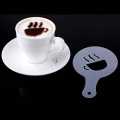 16pcs/Set Coffee Prinitng Mold DIY Plastic Coffee Foam Spray Template Cappuccino Coffee Decoration Stencil.