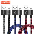 Suntaiho Micro USB Data Cable Wire for Xiaomi Huawei Samsung HTC LG Redmi Fast Charging Cable for Android Phone USB Micro Cables.