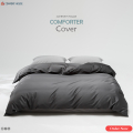 Comfort House Light Luxury Hotel-Style 100% Long-Staple Cotton Quilt Cover with Zipper. 