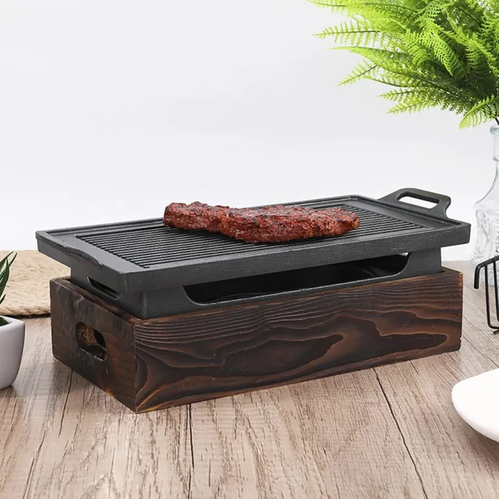 FORIDE%20Smokeless%20Portable%20BBQ%20Grill%20Korean%20Japanese%20Charcoal%20BBQ%20Oven%20Barbecue%20Grill%20Household%20Outdoor%20Non-Stick%20BBQ%20Oven%20B%20-%20Image%204