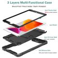 For iPad 10.2 2021 / 2020 / 2019 Silicone + PC Shockproof Protective Case with Holder.