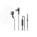 Remax RM-670 Wired 3.5mm Earbuds In-Ear Headphones Stereo Sound Quality Transparent Design Earphones Earbuds. 