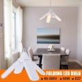 Lamps 60W 4 Blades Folding E27 Screw LED Bulb Home Pendant Lamp Decor Kits 95-265V. 