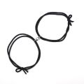 4pcs/set Four-leaf Clover Magnetic Couple Bracelet for Best Friend Women Men Adjustable Braided Bracelet Friendship Jewelry Gift.