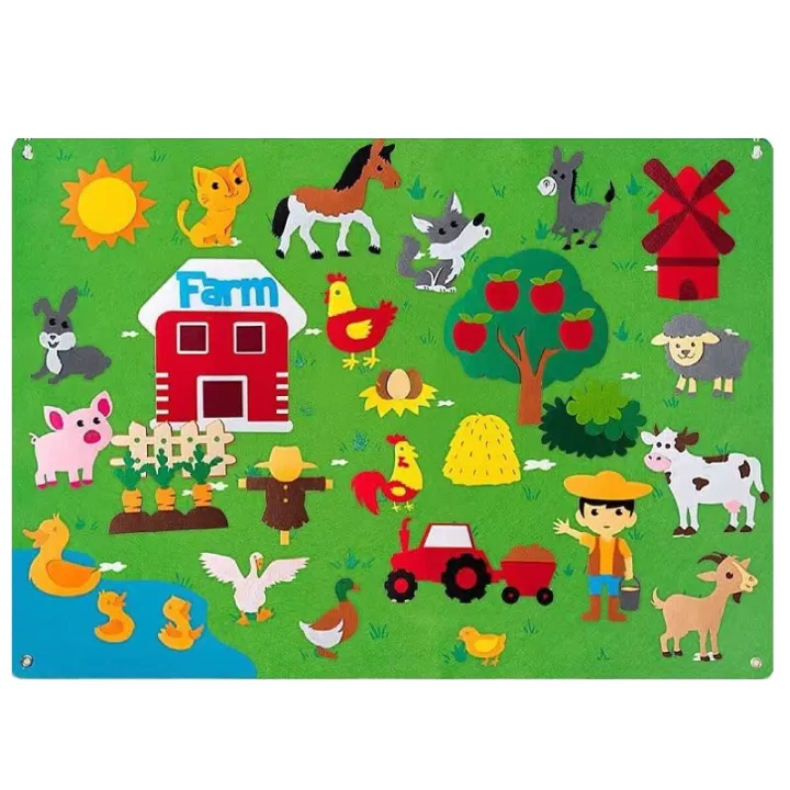 Kids%20DIY%20Felt%20Board%20Toys%20Montessori%20Story%20Board%20Ocean%20Farm%20Insect%20Animal%20Cartoon%20Pattern%20Wall%20Decoration%20Baby%20Early%20Learning%20Toy%20-%20Image%207