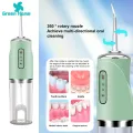 Green Home Teeth Water Sprayer Fine Nozzle Electric Oral Water Flosser Irrigator. 