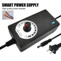 Practical AC/DC Variable Volt 3V-12V 2A Adjustable Voltage Charger Variable Power Supply Adapter. 
