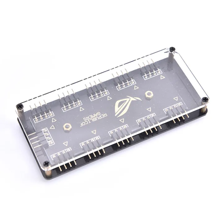 5V%203/4pin%2010%20Hub%20Splitter%20SATA%20Power%20ARGB/RGB%20Adapter%20LED%20Extension%20Cable%20-%20Image%205