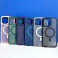 For Apple iPhone 16 Pro Max MagSafe Protective Back Cover - Grey. 
