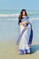 Fashionable Arong Cotton Tangail Saree for Women with Running Blouse Piece - Comfortable and Suitable for All Seasons. 