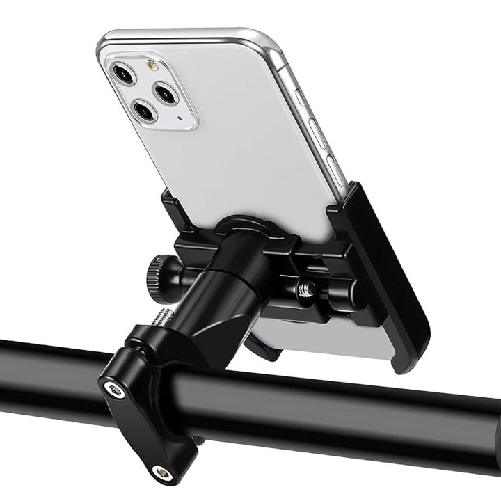 Metal%20Bike%20Phone%20Holder%20-%20Sturdy%20And%20Secure%20Bracket%20For%20Mounting%20Phones%20On%20Motorcycles%20And%20Bicycles%20-%20Image%204
