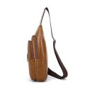 PU Leather Cross Body Bag Pack For New stylish Bagpack. 