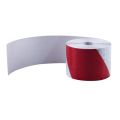 Practical Product 10m x 5cm Safety Warning Tape Reflective Tape Self adhesive Tape Reflective Strip Traffic Reflective Stickers Color: red + white.