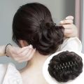 Messy Hair Bun Curly Bun Donuts Hair Bun Pad Hair Extension Clip Hair Ring Synthetic Women's.