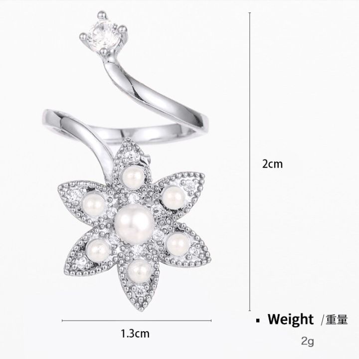 Rhinestone%20Fingernail%20Protective%20Zircon%20Nail%20Ring%20Charm%20Flower%20Butterfly%20Resizable%20Nail%20Ring%20Adjustable%20Opening%20Rings%20For%20Women%20-%20Image%207