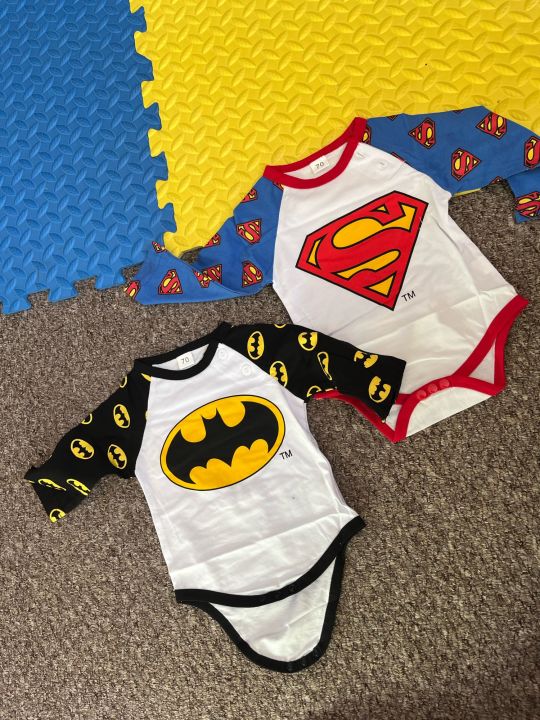 Superman%20Rompers%20Funny%20Onesie%20Newborn%20Baby%20Boy%20Girl%20Clothes%20-%20Image%203