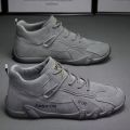 Labor protection shoes men's shoes spring new breathable board shoes men's construction site work shoes anti-slip sports. 