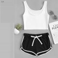 Ladies Stylish Casual Sexy Short Set_u3181. 