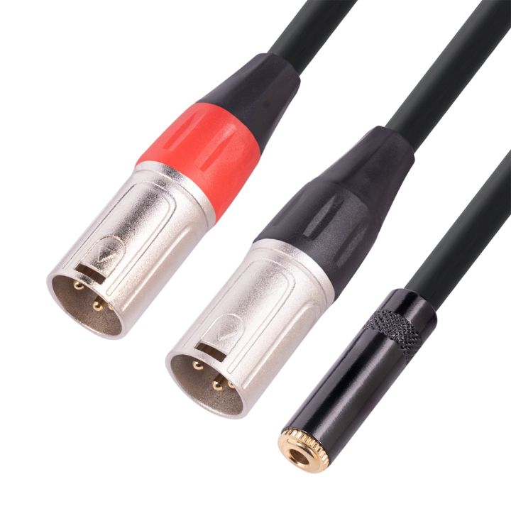 3.5mm%20Stereo%20Female%20Jack%20to%20Dual-XLR%203%20Pin%20Male%20Plug%20Y%20Splitter%20OFC%20Aux%20Audio%20Cable%20Three-Core%20Audio%20Adapter%20Cable%20-%20Image%203