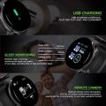 D18 Smart watch Men and Women Smartwatch Blood Pressure Waterproof Digital Watches Sports Fitness Tracker Watch for Android iOS. 